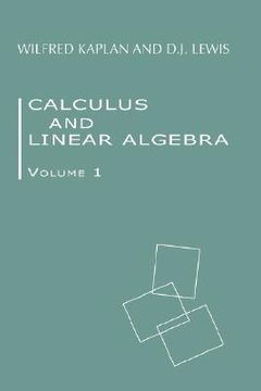 portada calculus and linear algebra v.1 (in English)
