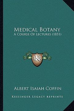 portada medical botany: a course of lectures (1851) (en Inglés)