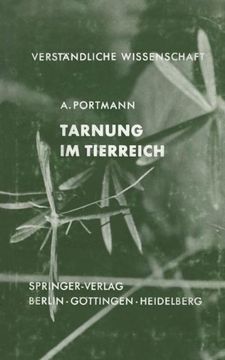 portada Tarnung im Tierreich (Verständliche Wissenschaft) (en Alemán)