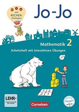 portada Jo-Jo Mathematik - Allgemeine Ausgabe 2018: 20 Schuljahr - Arbeitsheft mit Interaktiven Übungen auf Scook. De: Mit Cd-Rom (en Alemán)