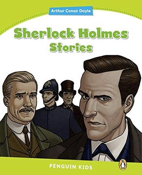 portada Sherlock Holmes Stories. Level 4. Con Espansione Online. Con File Audio per il Download (Pearson English Kids Readers) (en Inglés)