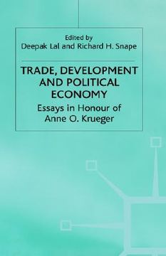 portada trade development and political economy (en Inglés)