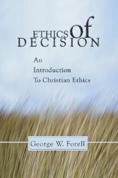 portada ethics of decision: an introduction to christian ethics (in English)