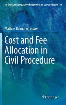 portada cost and fee allocation in civil procedure