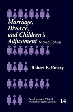 portada marriage, divorce, and children`s adjustment