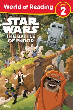 portada Star Wars: Return of the Jedi: The Battle of Endor (World of Reading) (en Inglés)