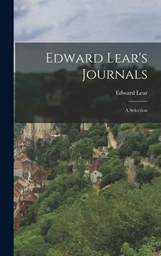 portada Edward Lear's Journals: a Selection (en Inglés)