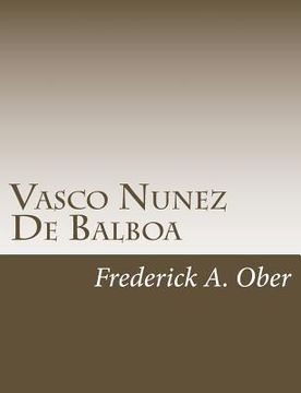 portada Vasco Nunez De Balboa (en Inglés)