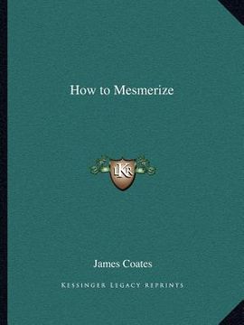 portada how to mesmerize (en Inglés)