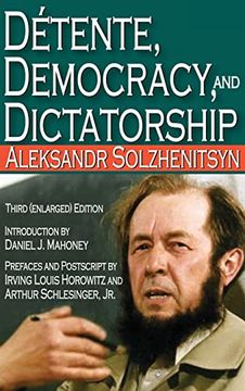 portada Detente, Democracy and Dictatorship (in English)
