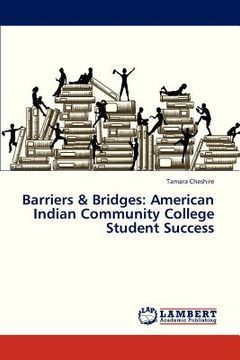 portada barriers & bridges: american indian community college student success (in English)