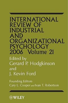 portada international review of industrial and organizational psychology, volume 21, 2006