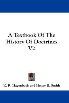 portada a textbook of the history of doctrines v2 (en Inglés)