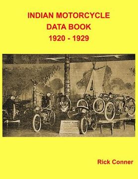 portada Indian Motorcycle Data Book 1920 - 1929 