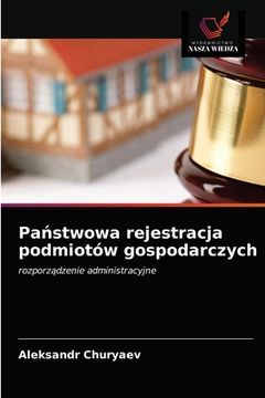 portada Państwowa rejestracja podmiotów gospodarczych (en Polaco)