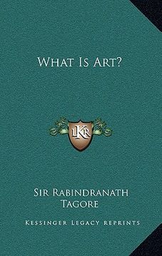 portada what is art? (en Inglés)