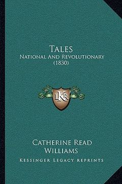 portada tales: national and revolutionary (1830) (en Inglés)