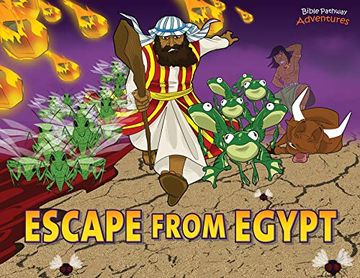 portada Escape From Egypt: Moses and the ten Plagues (1) (Defenders of the Faith) (in English)