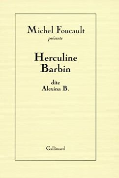 portada Herculine Barbin Dite Alexina b. (in French)