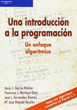 portada Una Introducción a la Programación. Un Enfoque Algorítmico (in Spanish)