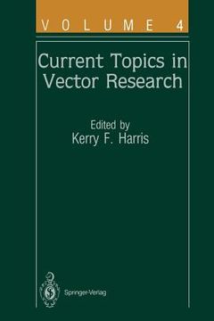 portada current topics in vector research (en Inglés)