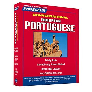 portada Pimsleur Portuguese (European) Conversational Course - Level 1 Lessons 1-16 CD: Learn to Speak and Understand European Portuguese with Pimsleur Language Programs