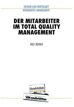 portada Der Mitarbeiter im Total Quality Management (in German)
