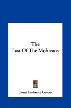 portada the last of the mohicans (in English)