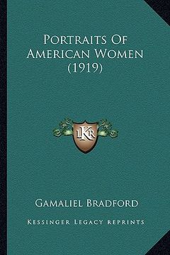 portada portraits of american women (1919) (in English)