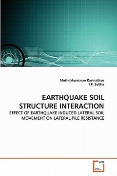 portada earthquake soil structure interaction (en Inglés)