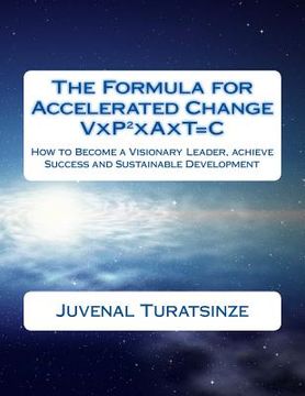 portada The Formula for Accelerated Change (Visionary People Together in Action over Time make Change): How to Become a Visionary Leader, achieve Success and (in English)