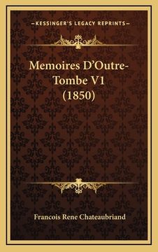 portada Memoires D'Outre-Tombe V1 (1850) (en Francés)