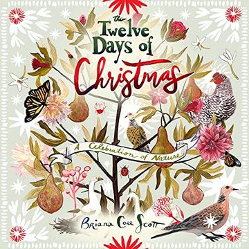 portada The Twelve Days of Christmas: A Celebration of Nature (en Inglés)