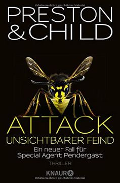 portada Attack Unsichtbarer Feind: Ein Neuer Fall für Special Agent Pendergast (in German)