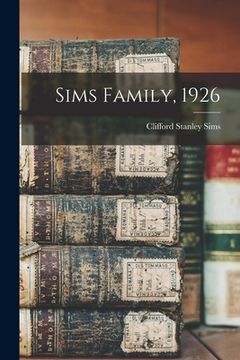 portada Sims Family, 1926 (en Inglés)