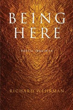 portada Being Here: Poetic Inquiries (en Inglés)
