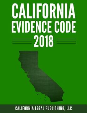 portada California Evidence Code 2018 (in English)