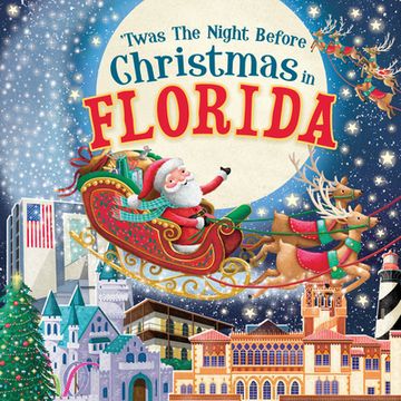 portada 'Twas the Night Before Christmas in Florida (en Inglés)
