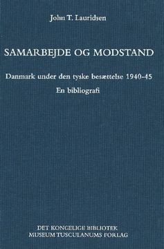 portada Samarbejde Og Modstand (Danish Humanist Texts and Studies) (Danish and English Edition)