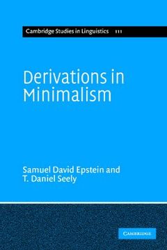 portada derivations in minimalism (en Inglés)