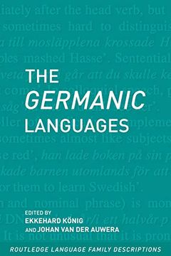 portada The Germanic Languages (Routledge Language Family Series) (in English)