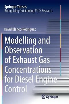 portada Modelling and Observation of Exhaust Gas Concentrations for Diesel Engine Control (en Inglés)