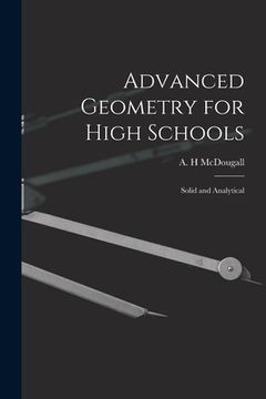 portada Advanced Geometry for High Schools: Solid and Analytical (en Inglés)
