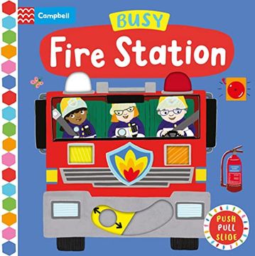 portada Busy Fire Station (Busy Books) (en Inglés)