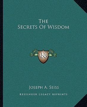portada the secrets of wisdom (in English)