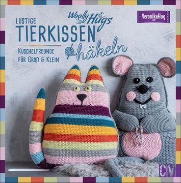 portada Woolly Hugs Lustige Tierkissen Häkeln (in German)