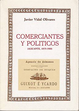 portada COMERCIANTES Y POLÍTICOS (ALICANTE, 1875-1900)
