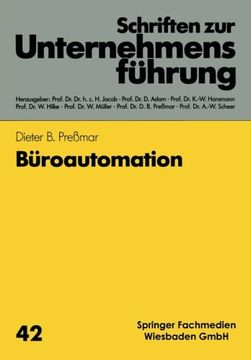 portada Büroautomation (Schriften zur Unternehmensführung) (German Edition)