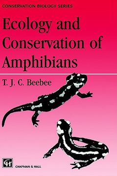 portada ecology and conservation of amphibians (en Inglés)