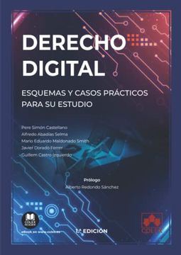 portada Derecho Digital. Esquemas y Casos Prácticos Para su Estudio: 1 (Monografías) (in Spanish)